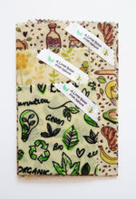 Load image into Gallery viewer, Organic Beeswax Wraps